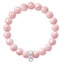 Náramek \"Růžový\" Thomas Sabo X0209-590-9-L17,5, Charm Club, 925 Sterling silver, dyed bam