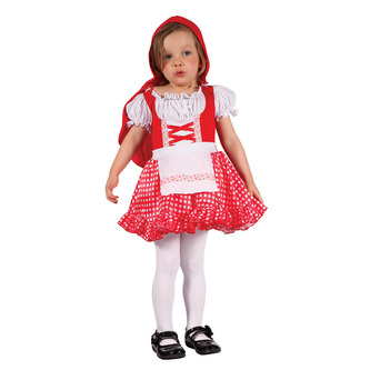 Kostým Dívka s červenou kapucí, velikost 92-104 cm