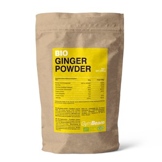 BIO Zázvorový prášek - GymBeam - 200 g