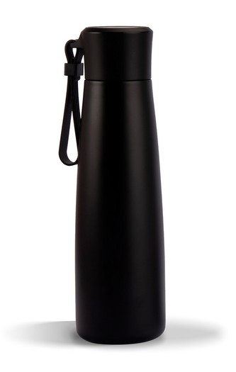 Múdra fľaša CUBE1 H2 450 ml Čierna