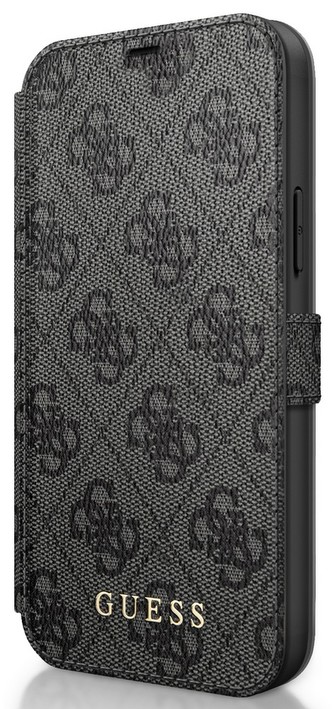 Guess Charms Book Case 4G iPhone 12/12 Pro, Grey