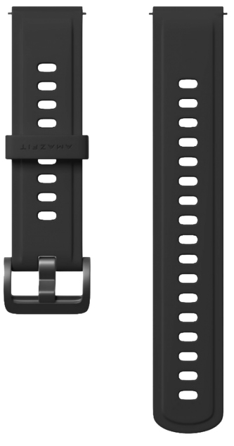 Silikónový remienok Amazfit Color Series 20 mm, čierny