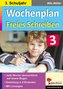 Wochenplan Freies Schreiben / Klasse 3