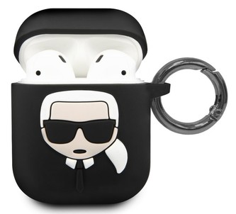 Karl Lagerfeld Karl TPU Case Apple Airpods, Black