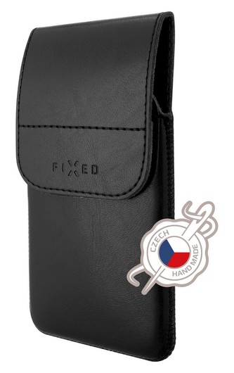 FIXED Pocket pouzdro s klipem, PU kůže, vel. 6XL