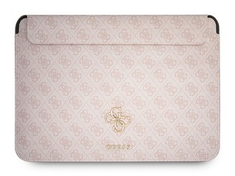 Guess 4G Metal Logo Comp. Sleeve do vel. 13\", Pink