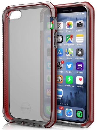 ITSKINS Supreme 3m Drop iPhone SE, Red/Black