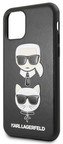 Karl Lagerfeld Karl&Choupette Case iPhone 11,Black