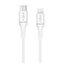 FIXED datový kabel USB-C/Lightning, MFI, 1m, White