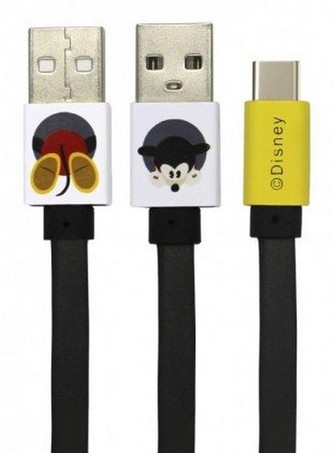 Disney Mickey datový kabel USB-C, Black
