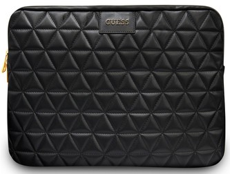 Guess Quilted Computer Sleeve do velikosti 13\",BLK