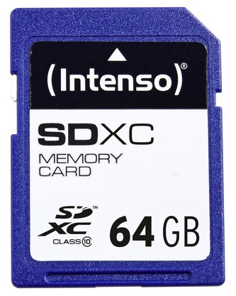 Intenso 64GB SDXC Class 10