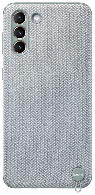 Štvorcový kryt Samsung EF-XG996FJ S21+, mätovo sivý