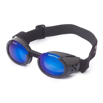 Doggles ILS - Sluneční a ochranné brýle pro psy Black/Mirror M