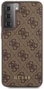 Guess 4G zadní kryt Samsung Galaxy S21, Brown