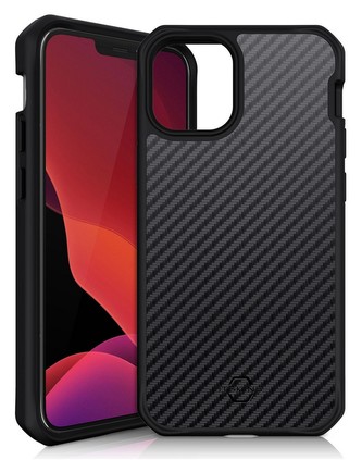 ITSKINS Hybrid Carbon 3m Drop iPhone 12/12 Pro,BLK