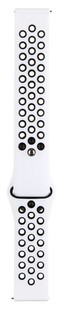 Tactical 713 Double silikon řemínek 22mm,White/Bla