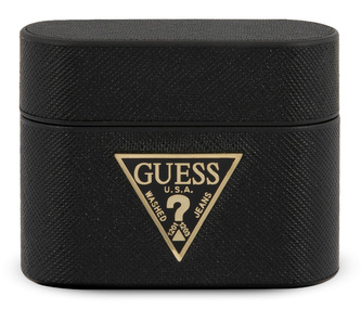 Guess Saffiano Hard Case Apple Airpods Pro, Black
