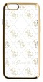 Guess 4G TPU pouzdro Apple iPhone 6/6S, Gold