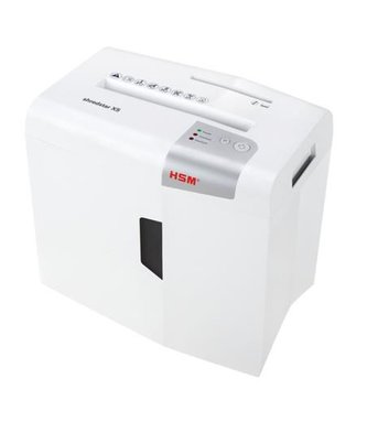 Skartovač HSM Shredstar X5 White, P-4, 4,5x30mm, 10 listů, 18l, CD+DVD, Credit Card, Sponky