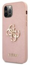 Guess Saffiano Big 4G Case iPhone 12 Pro Max, Pink