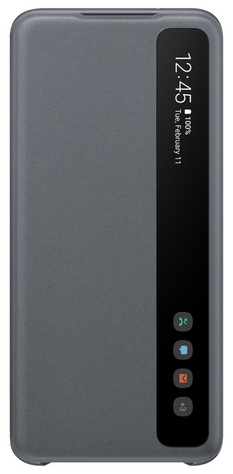 Samsung EF-ZG980CJ Flip ClearView Galaxy S20, Gray