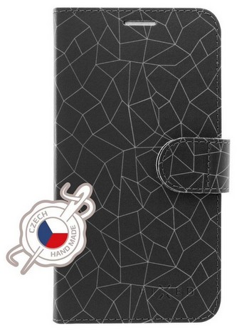 FIXED FIT pouzdro kniha P Smart 2019, Grey Mesh