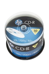 CD-R HP 700 MB (80 min) 52 x 50 vreten