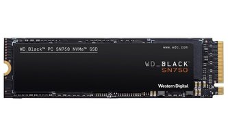 WD SSD Black SN750 500GB / WDS500G3X0C / NVMe M.2 PCIe Gen3 / Interní / M.2 2280