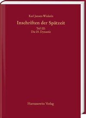 Inschriften der Spätzeit