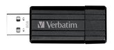 8 GB USB Flash 2.0 PIN STRIPE Store'n'Go čierny Verbatim P-blist