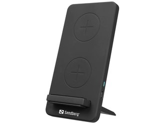 Sandberg bezdrátová nabíječka Qi, stojánek, Wireless Charger Stand 15W