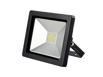 LED venkovní reflektor SLIM, 30W, 2100lm, 3000K, černá