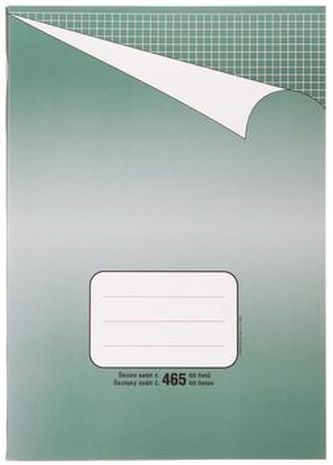 Školní sešit BOBO 465 bezdřevý