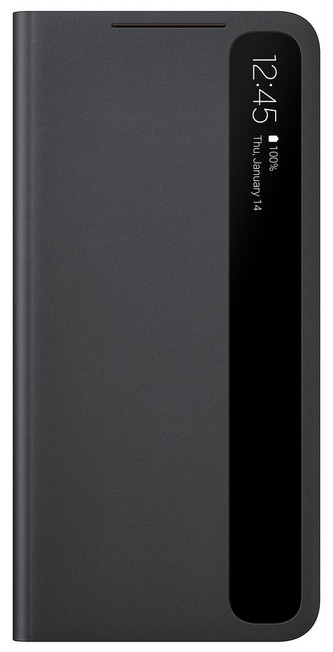 Samsung EF-ZG991CB Flip ClearView Galaxy S21,Black