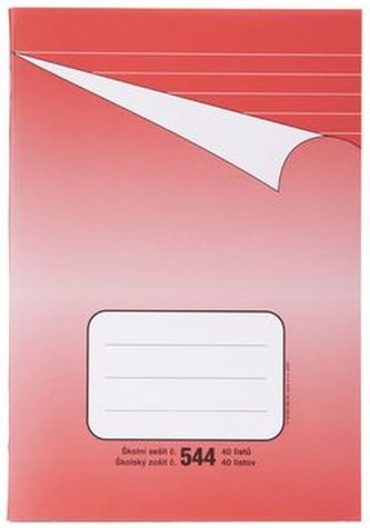 Školní sešit BOBO 544 linkovaný, A5