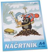 Náčrtník KRTEK A4, 20 listů