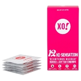 XO Kondóm z prírodného latexu Hi Sensation 12 ks