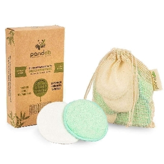 Pandoo Bambusové pratelné odličovací tamponky 10 ks