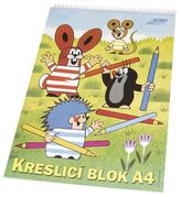Kresliaci blok KRTOK A4, čistý, 20 listov