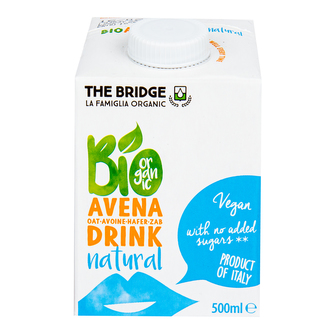 Nápoj ovesný 500 ml BIO   THE BRIDGE
