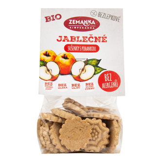 Sušenky pohankovo - jablečné bezlepkové 100 g BIO   ZEMANKA