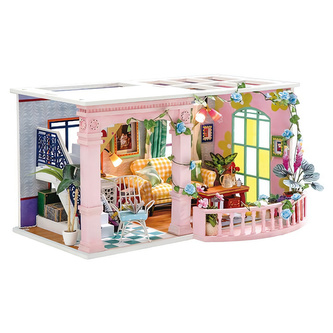 RoboTime miniatúra domčeka Podkrovný relaxačný kút