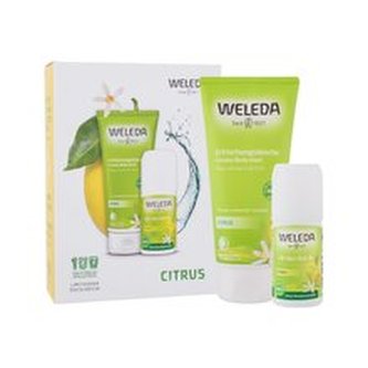 Weleda Citrus sprchový krém Citrus Creamy Body Wash 200 ml + deodorant Citrus 24h Deo Roll-On 50 ml