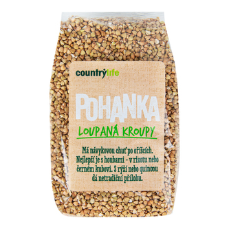 Pohánka lúpaná krúpy 500 g COUNTRY LIFE