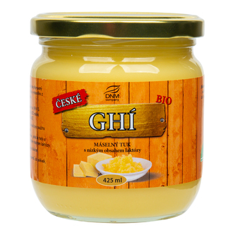 Přepuštěné máslo GHI 425 ml BIO   DNM COMPANY