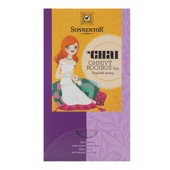 Čaj Chai ohnivý rooibos 36 g BIO   SONNENTOR