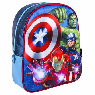 Detský svietiaci batoh Marvel: Avengers (objem 7,7 litrov|25 x 31 x 10 cm)