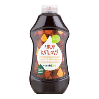 Sirup datlový 874 ml BIO   COUNTRY LIFE