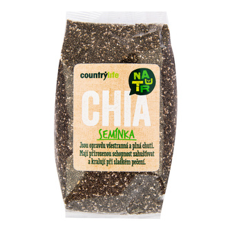 Chia semínka 300 g   COUNTRY LIFE